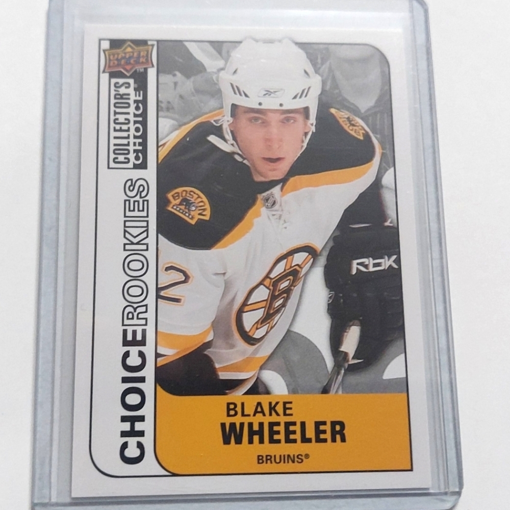 Blake Wheeler Collectors Choice 2008/09 *Rookie Card* Boston Bruins